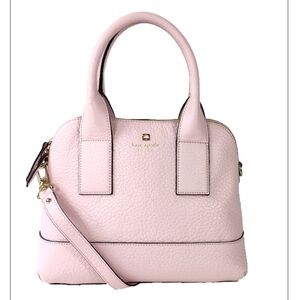 Kate Spade NY 100% Leather Southport Avenue Small Jenny Satchel, Posy Pink